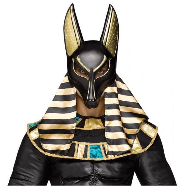 Mascara Egipcia Anubis Talla Única Adulto