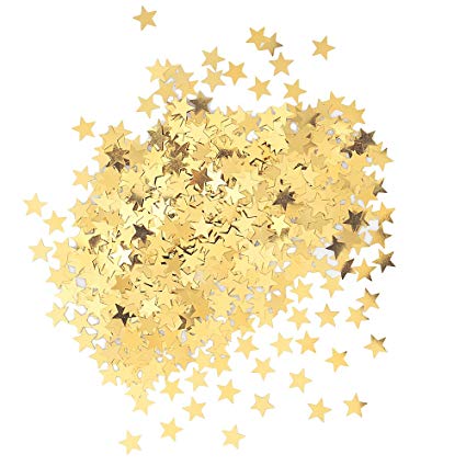 Confetti Estrellas Doradas