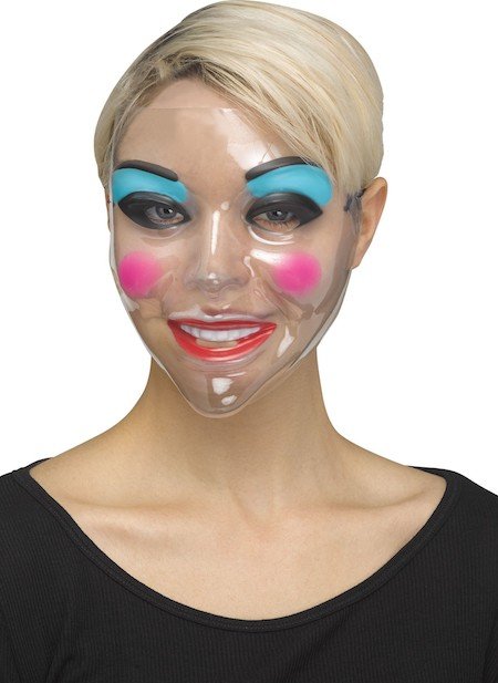 Máscara Transparente de Mujer