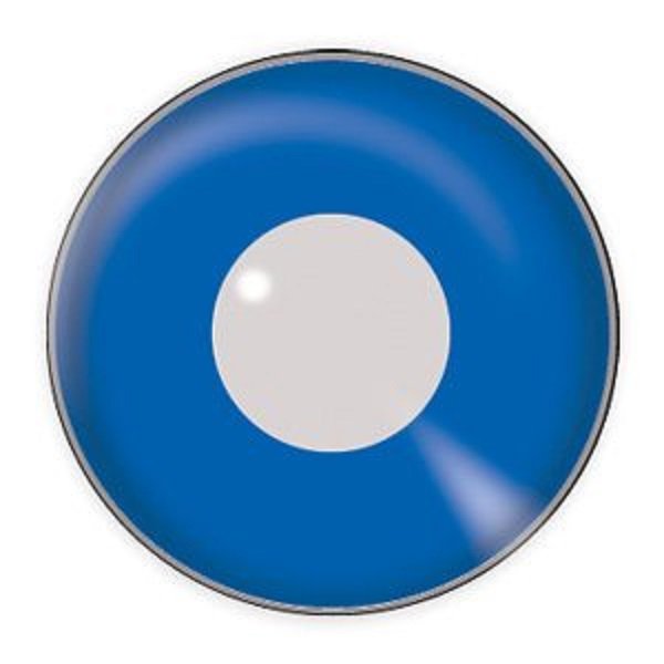 Lente de Contacto Borde Azul Grueso (unidad)