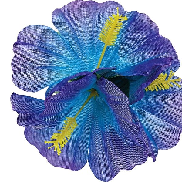 Gancho Cabello con Flor Azul