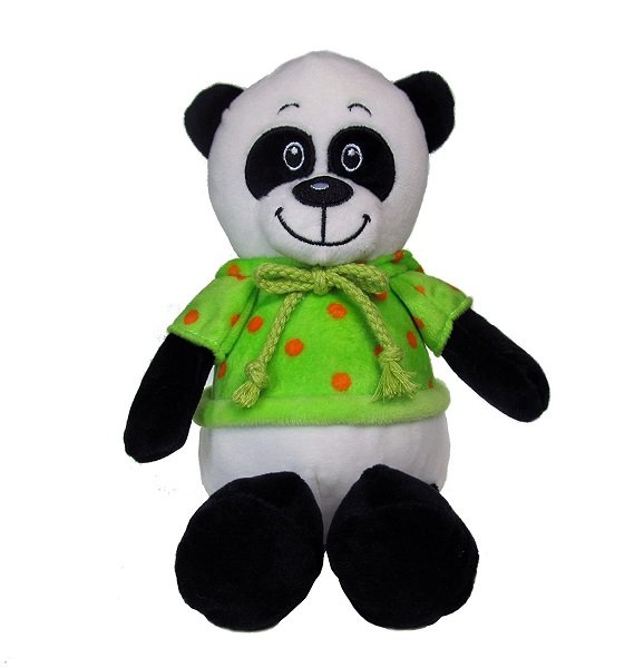 Peluche Panda con Camisa 20cm